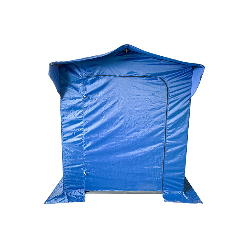 Vouwt tent pro structuur serie 50 mm aluminium + 4 dubbele zijden PVC 520G/m² tarp voor professionele behoeften of dagelijks gebruik blauw