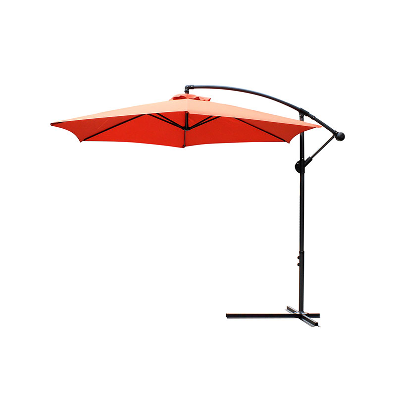Patio paraplu op zonne -energie 360 ​​graden rotatie